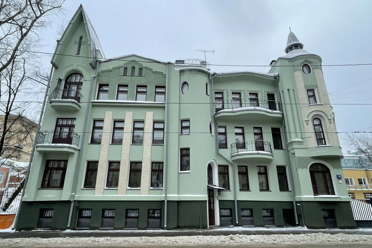 Реставрация ОКН Доходный дом Е.Д. Ломакиной